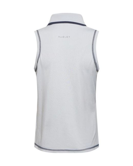 Varley Gray Club Cammie Performance Tank Top