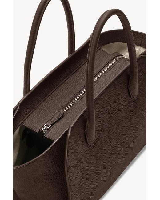 The Row Brown Marlo 12 Tote Bag