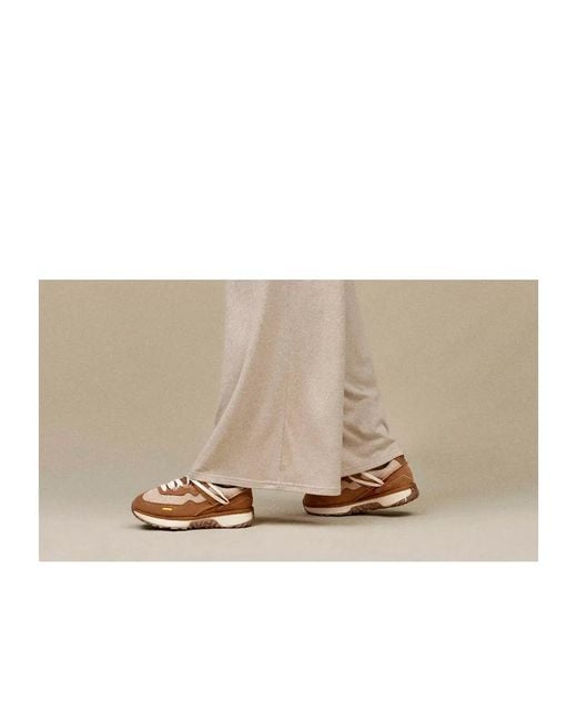 Ugg Multicolor Retrofi Suede-Panelled Running Sneakers