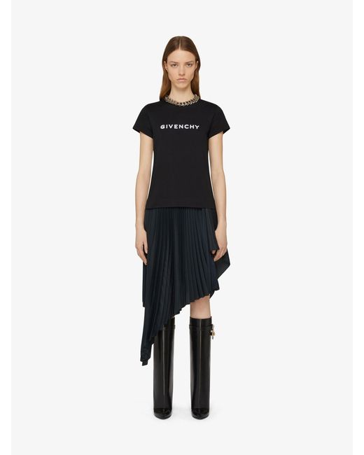 Givenchy Black 4G Slim Fit Crewneck T-Shirt