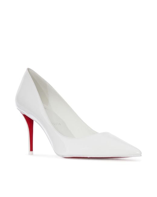 Christian Louboutin White Miss Z Pumps
