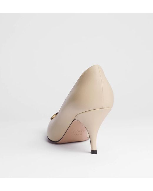 Dior Natural Christian Initials Pumps