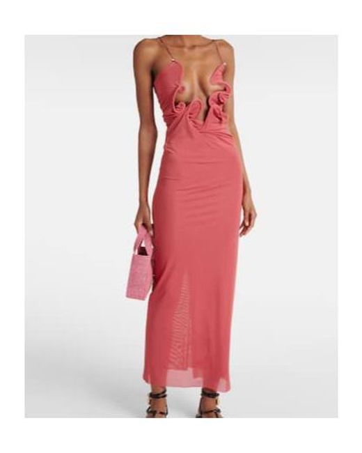 Christopher Esber Red Sleeveless Dress