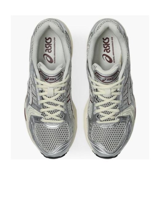 Asics Gray Gel Kayano 14 Mesh Running Shoes for men