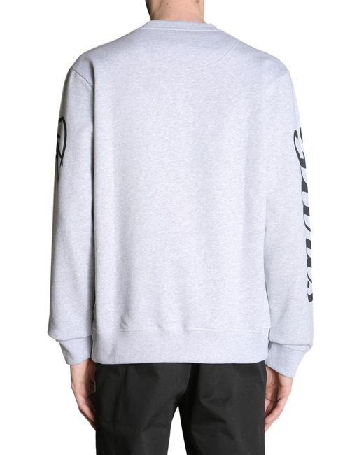 KENZO Gray Tiger Embroidered Pullover for men