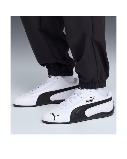 PUMA White Speedcat Full Leather for men