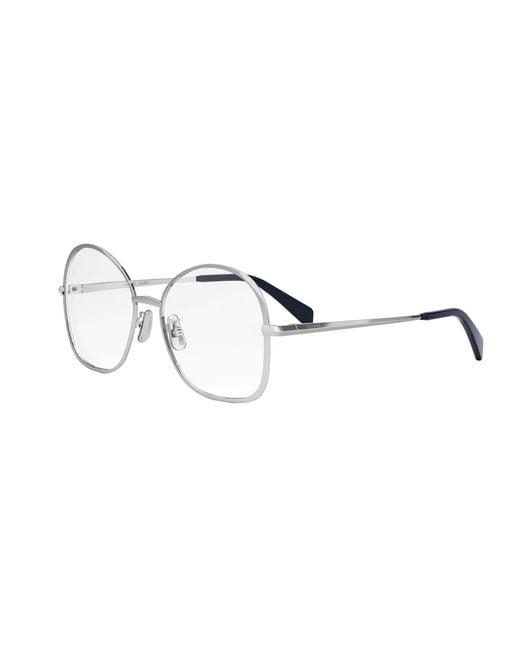 Céline Black Logo Flat Mirror for men