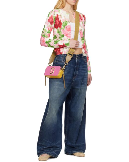 Marc Jacobs Pink The Snapshot Crossbody Bag