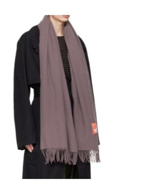 Vivienne Westwood Purple Nuria Scarf for men
