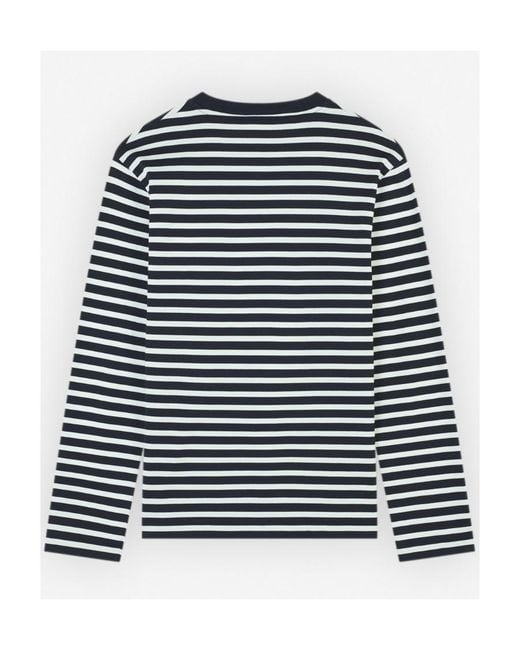 Maison Kitsuné Blue T-shirt for men