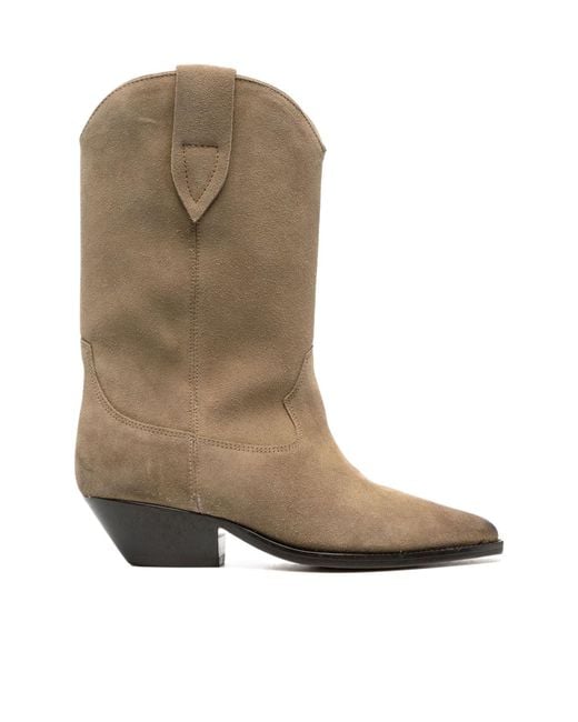 Isabel Marant Black Duerto Ankle Boots