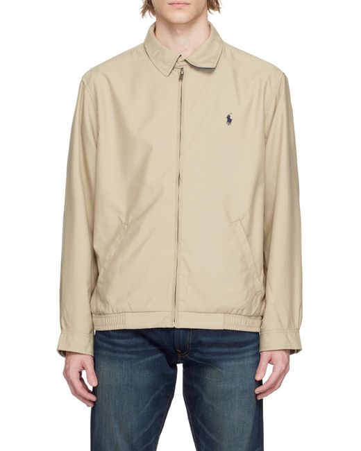 Polo Ralph Lauren Natural Logo Embroidered Jacket for men