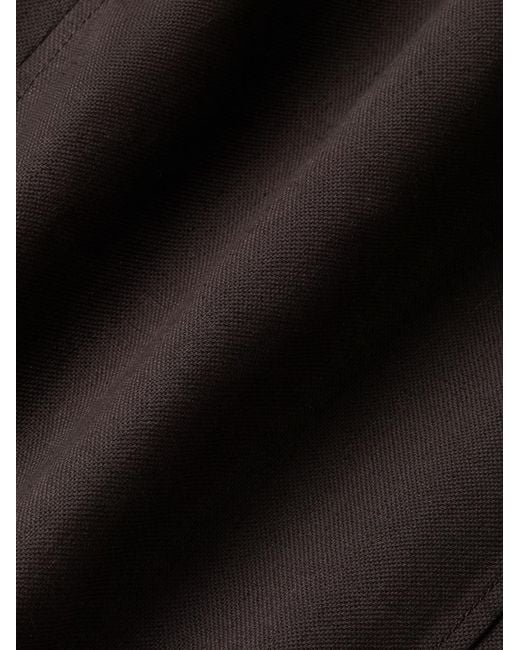 Zegna Black Long-Sleeved Casual Jacket for men