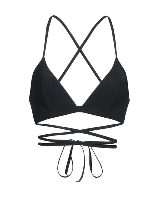 Isabel Marant Black Neutraltone Triangle Bikini Top