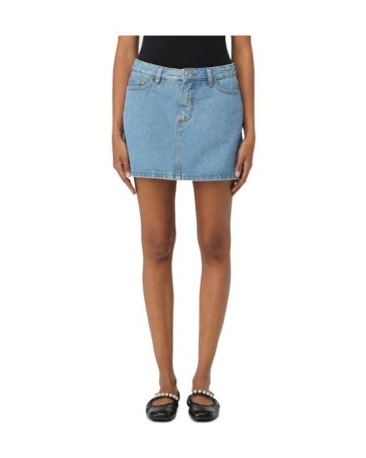 A.P.C. Blue Standard Miniskirt