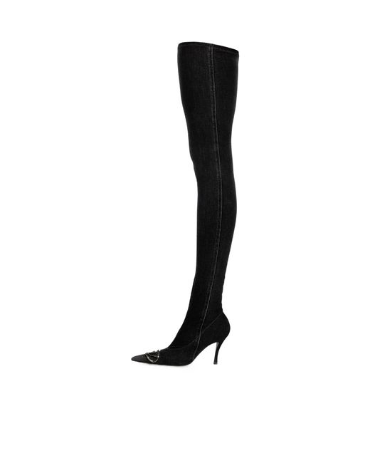 DIESEL Black D-Venus Tbt D Boots
