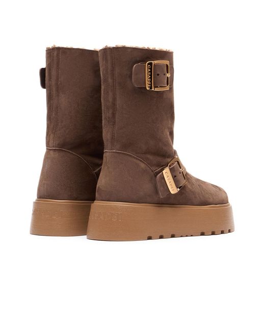 Casadei Brown 40Mm Alpsenales Boots