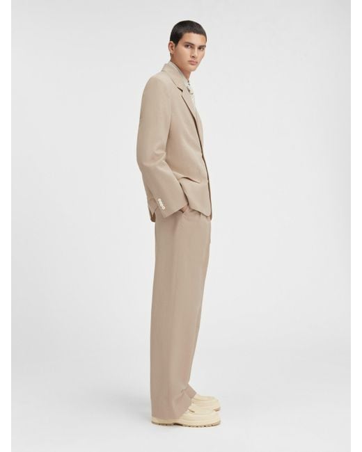Jacquemus Natural Button-Up Jacket for men