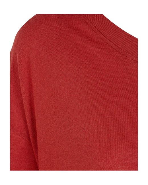 Loulou de Saison Red Ezra Classic Fit T-Shirt