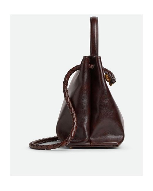 Bottega Veneta Brown Signature Knot Detail Ciao Ciao Bag