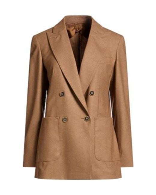 Max Mara Brown Casual Blazer