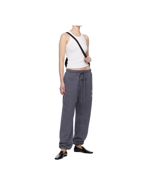 Fear Of God Blue Elastic Waistband Track Pants