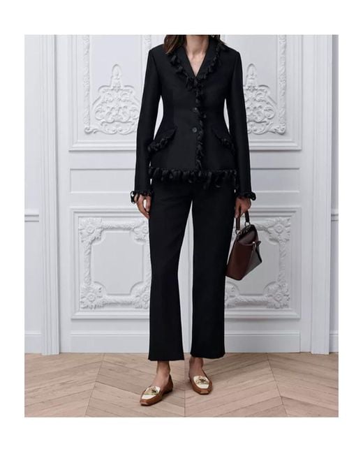Dior Black Regular-Fit Pants