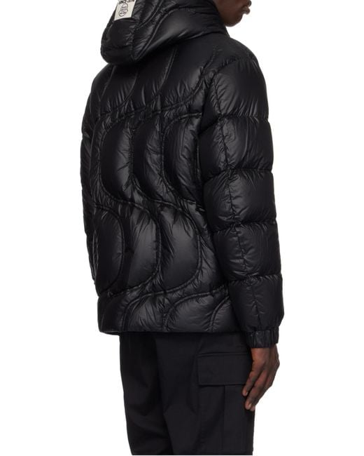 Moncler Black X Palm Angels Cherith Hooded Short Down Jacket