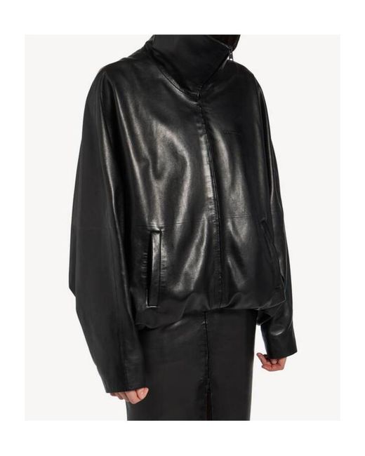 Balenciaga Black Round Jacket