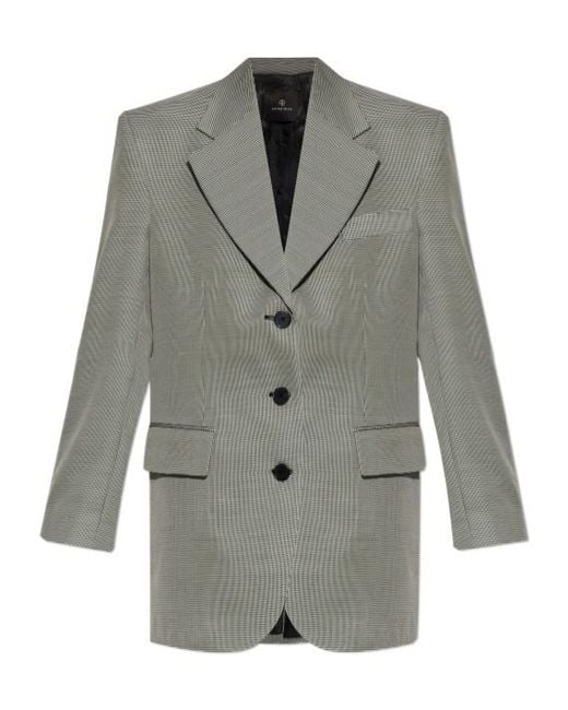 Anine Bing Gray Sara Blazer