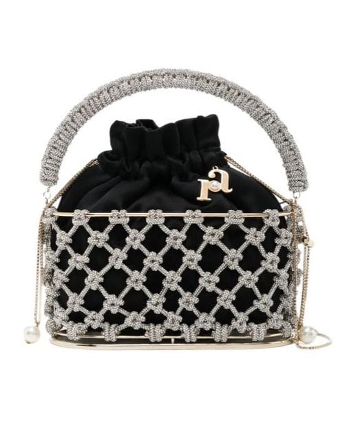 Rosantica Black Top-Handle Shoulder Bag
