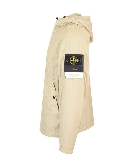 Stone Island Natural Short Jacket for men