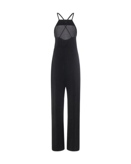 Max Mara Blue Crossed Jumpsuit