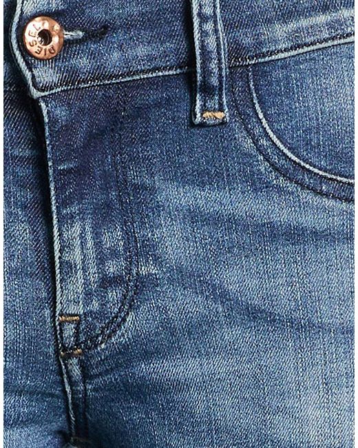 DIESEL Blue Casual Bootcut Jeans