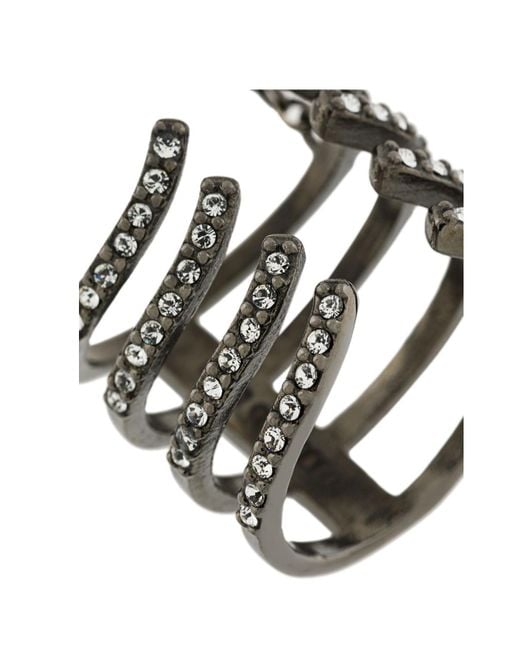 FEDERICA TOSI White Multi-Ring Ring