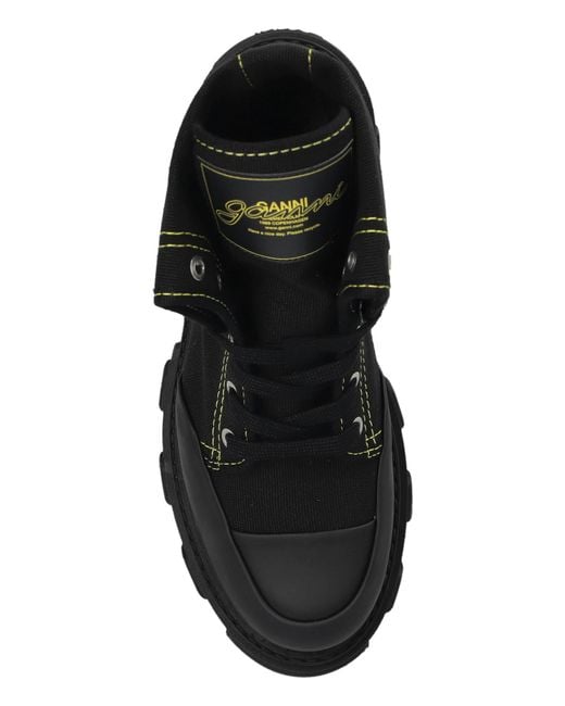 Ganni Black Trail Boots