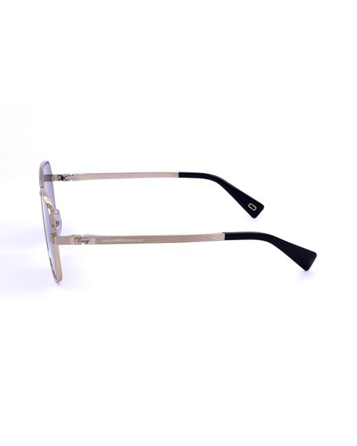 Marc Jacobs Purple Eyewear Pilot Frame Sunglasses for men