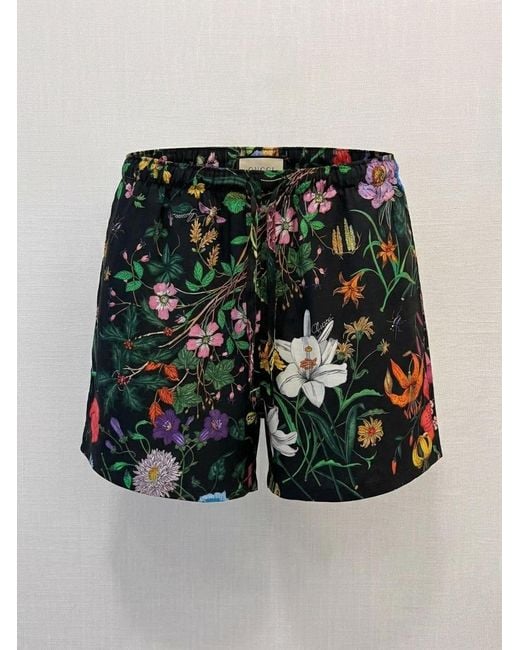Gucci Multicolor Printed Shorts for men