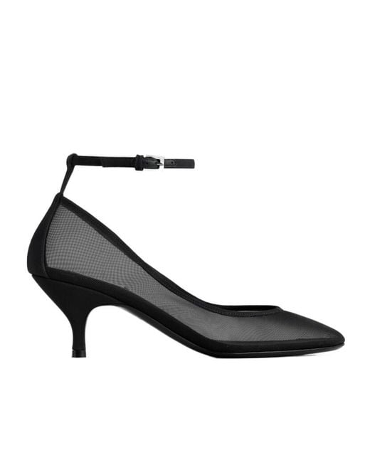 Alaïa Black Strappy Pumps