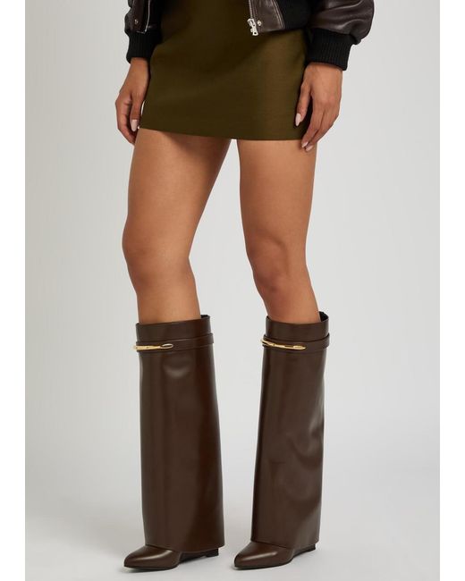 Givenchy Brown Casual High Boots