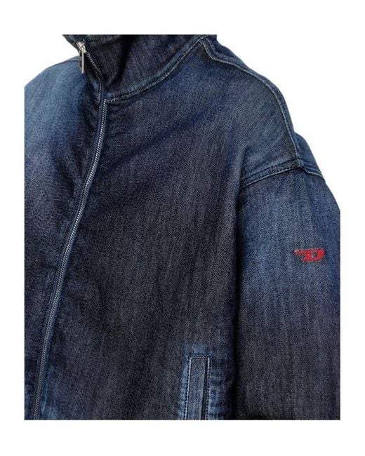 DIESEL Blue De Sanderz Jogg Jacket