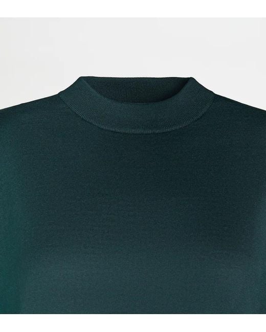 Tod's Green Round-Neck Sweater