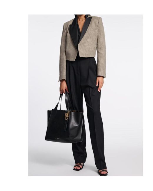 Dorothee Schumacher Multicolor Gaphic Elegance Cropped Blazer