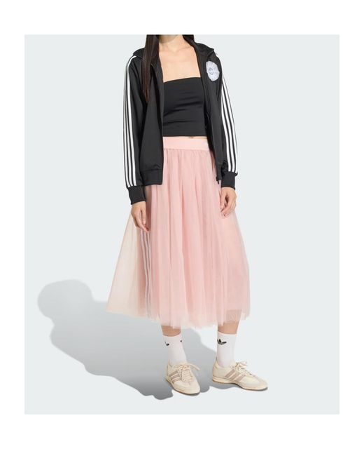Adidas Originals Black Zip-Up Stripe-Detail Sweatshirt