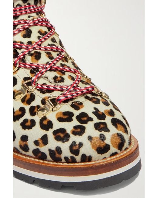 Moncler Brown Blanche Short Boots