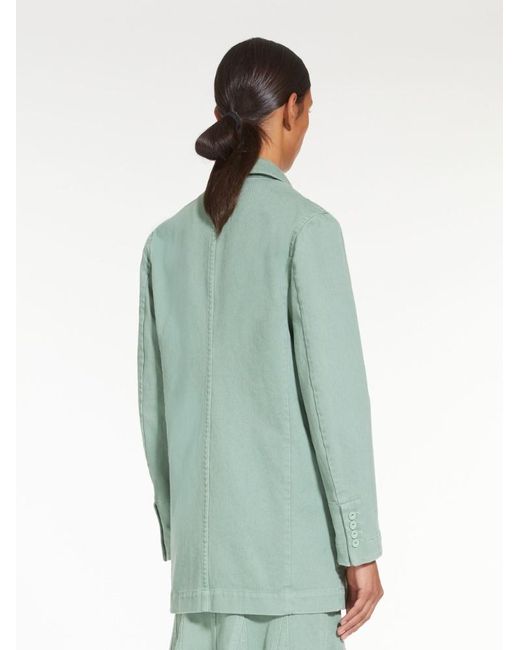 Max Mara Green Zenobia Blazer