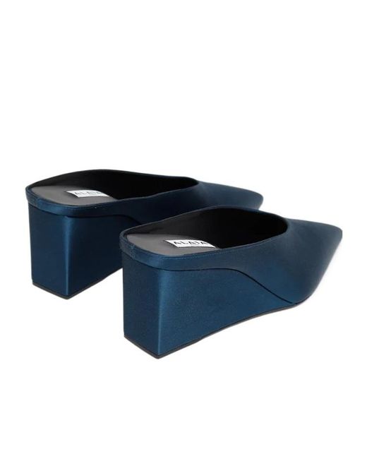 Alaïa Blue Wedge Ballet Flats