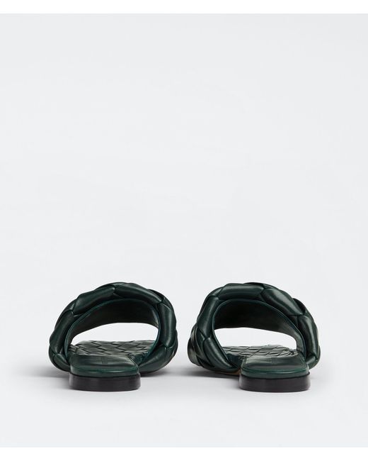Bottega Veneta Green Bv Lido Flat Sandals