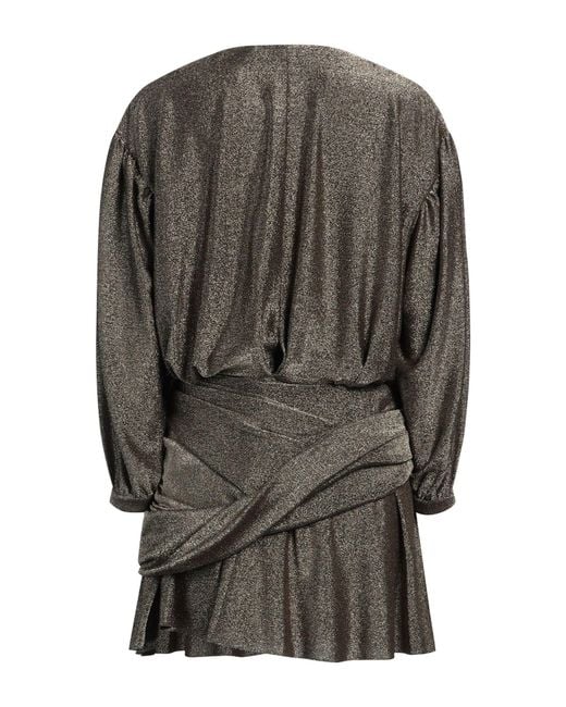 Balenciaga Gray Short Dresses