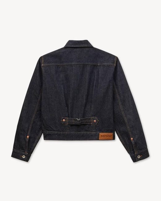 KENZO Blue Wildflower' Trucker Jacket
